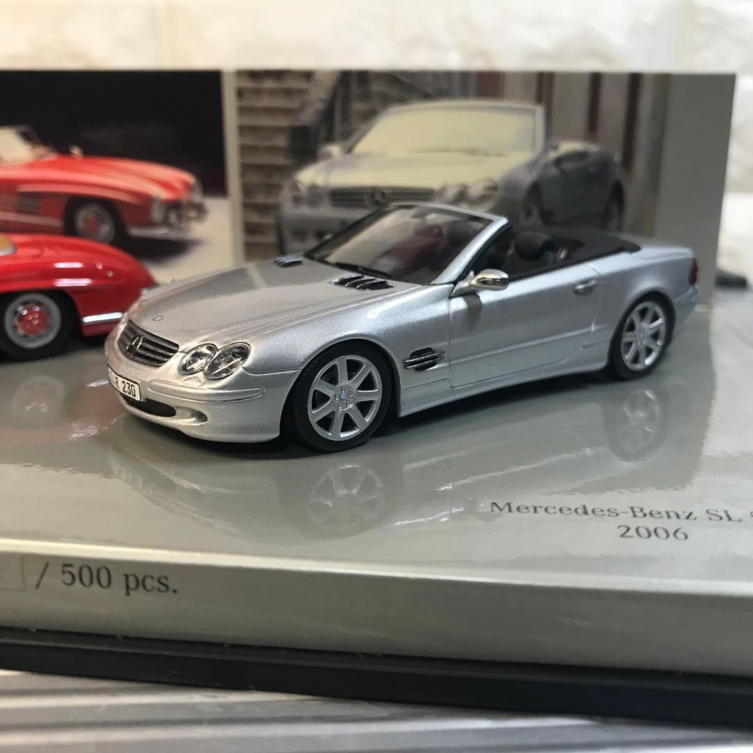 Mercedes-Benz SL 2台　1/43