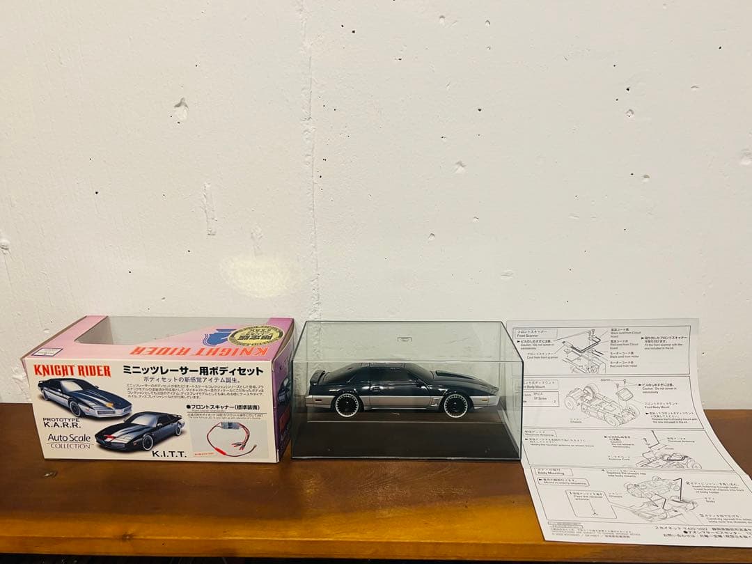 KNIGHT RIDER フロントキャスナー付き ミニッツレーサー用ボディセット