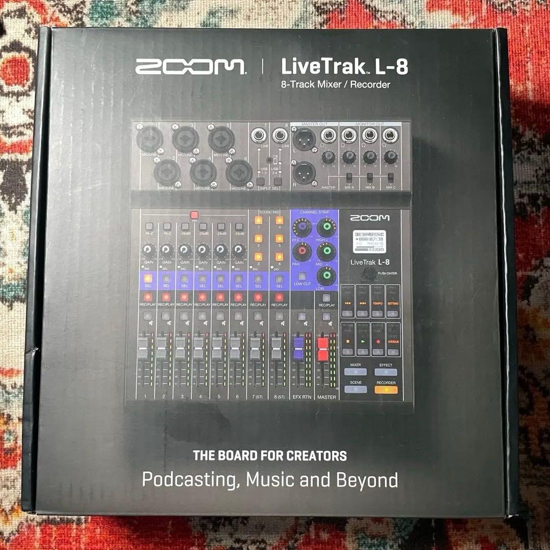 Zoom LiveTrak L-8 【純正ケース付き】