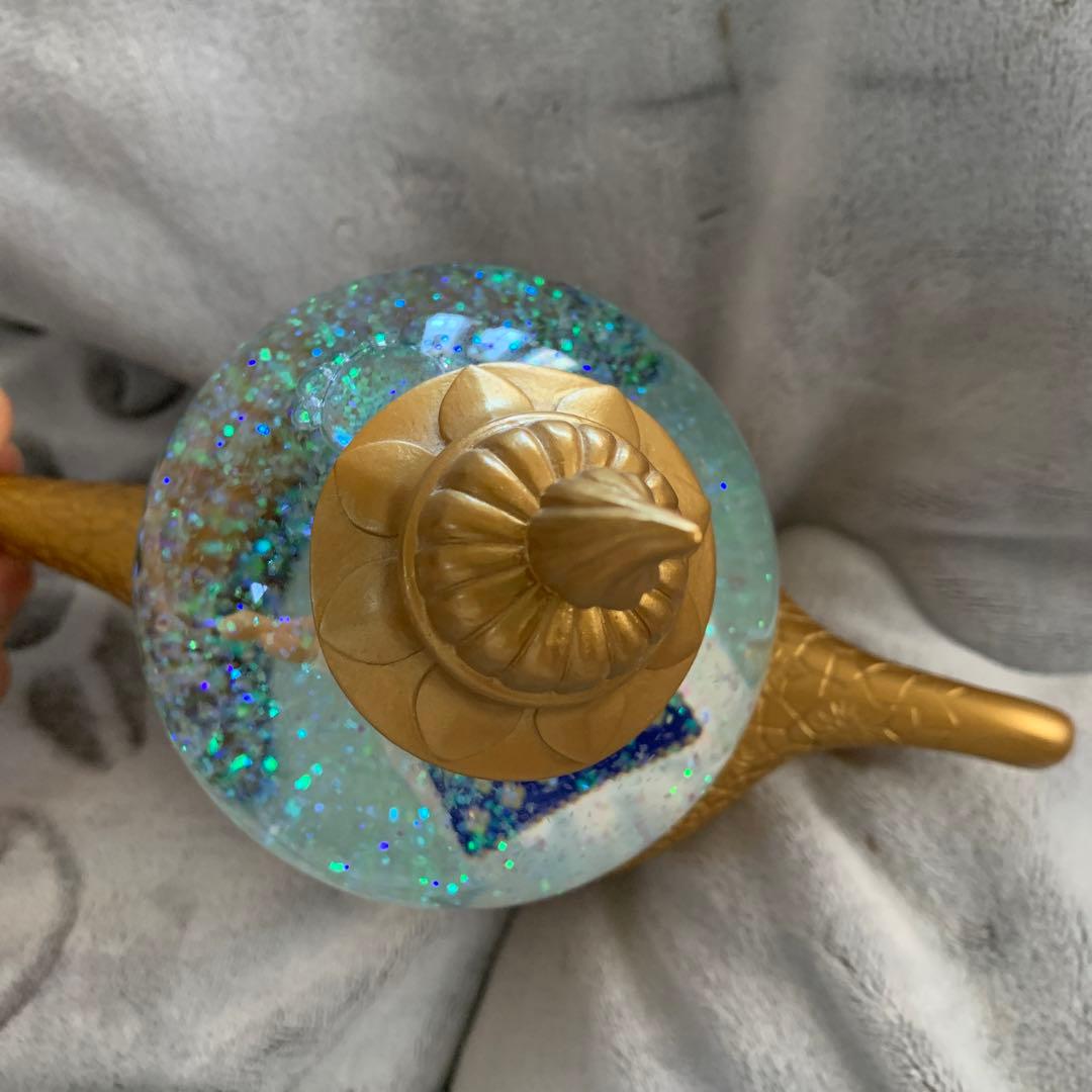 レア アラジン ディズニー スノードーム オルゴール　ニューヨーク