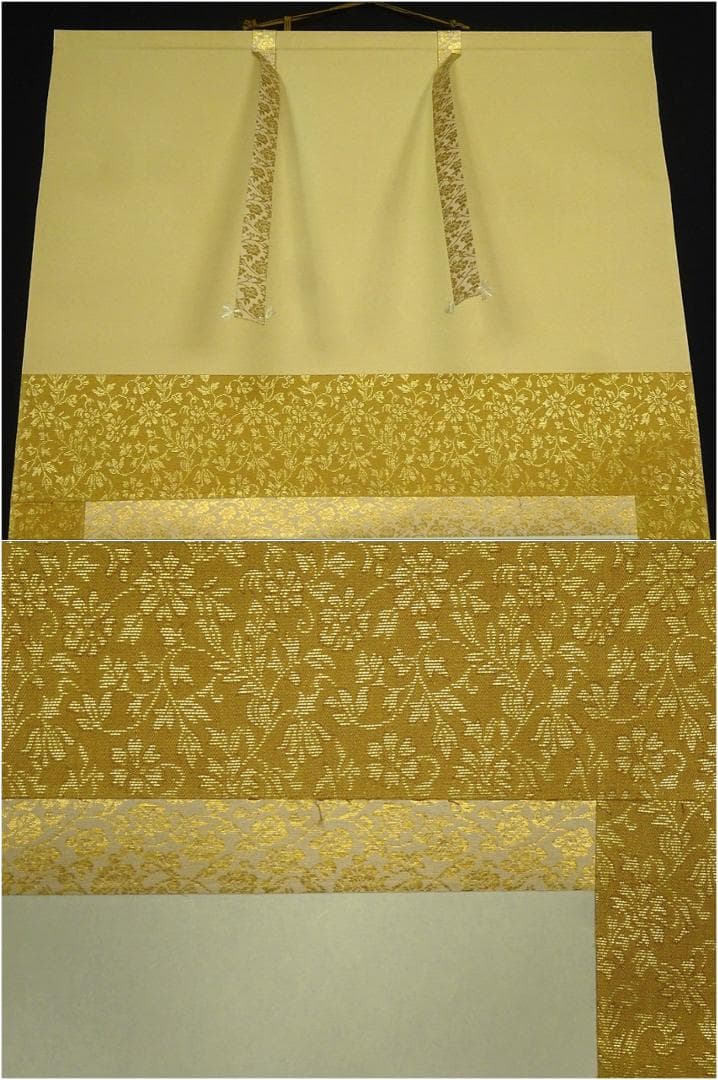 掛軸 2点セット 榊原嘉夫 綾部栄照『高砂図 彩色山水図』絹本 共箱付 良好品