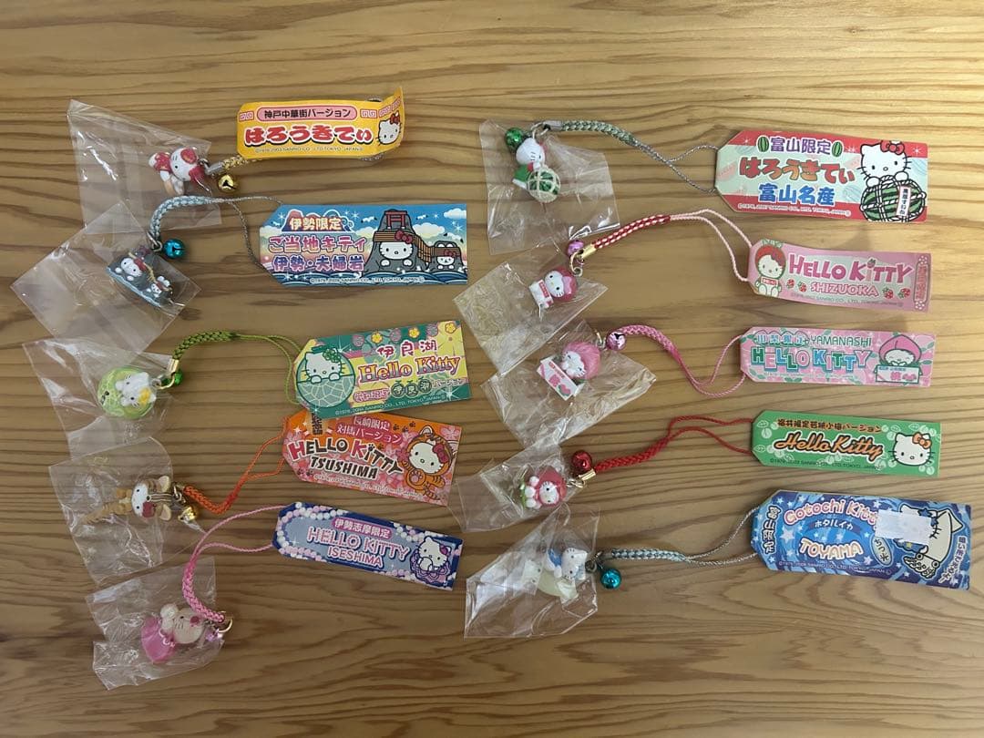 ご当地キティ　39個　根付け・ストラップ まとめ売り