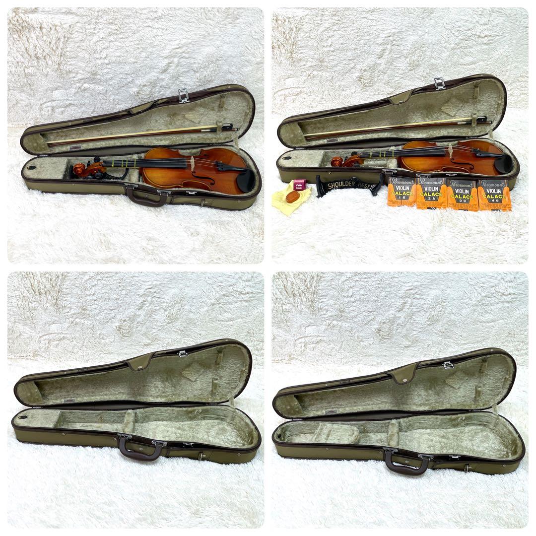SUZUKI スズキ No.200 4/4 バイオリン 弓 入門 初心者 ケース