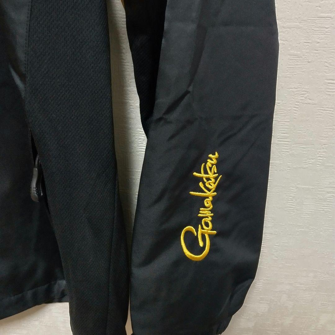 美品 Gamakatsu フルジップフィッシングジャケット 黒 Lサイズ