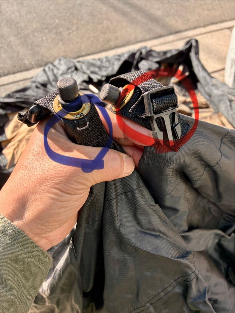 DOD ワンタッチカンガルーテントS別売りフライシートSセット