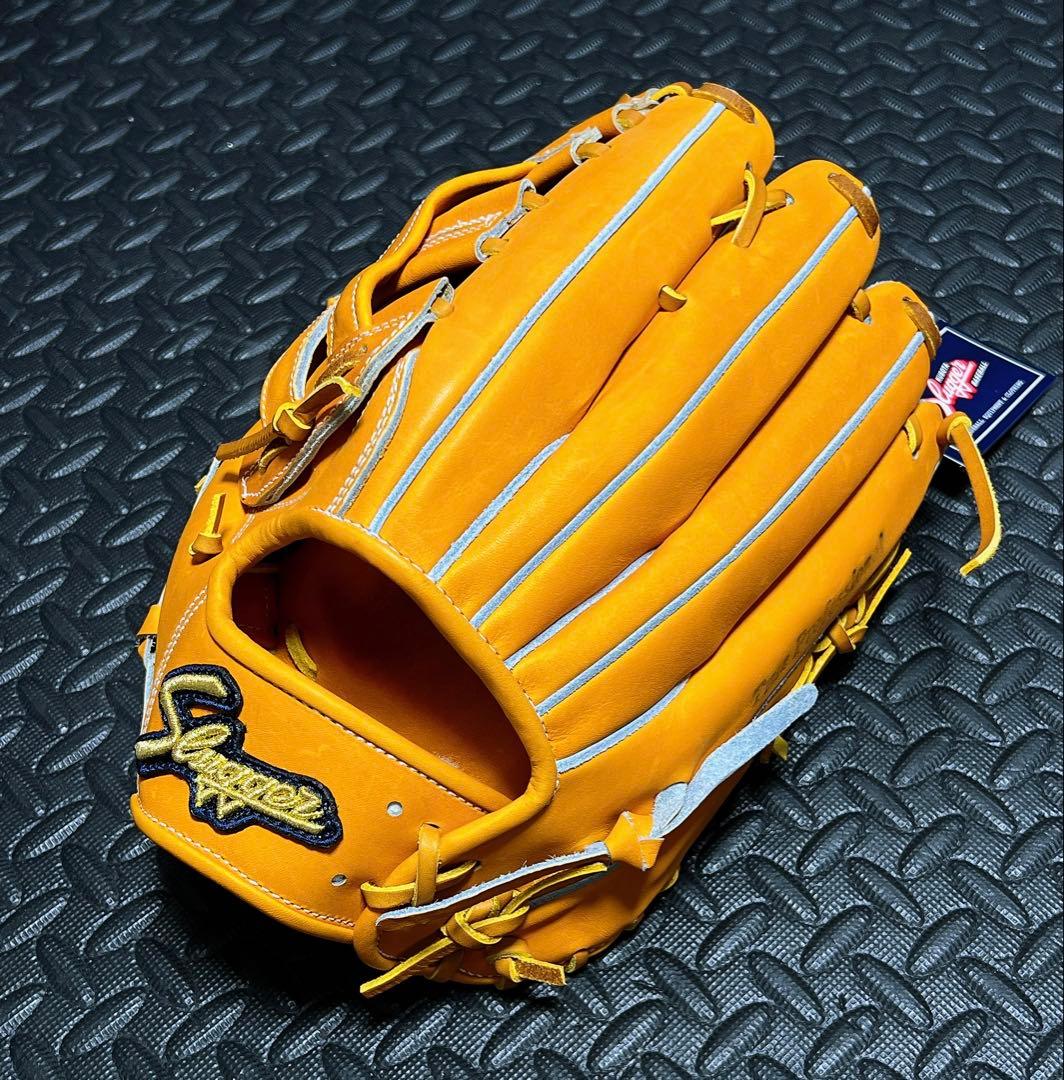 新品 久保田 スラッガー 硬式 外野手用 グローブ KSG-SPS 左投げ