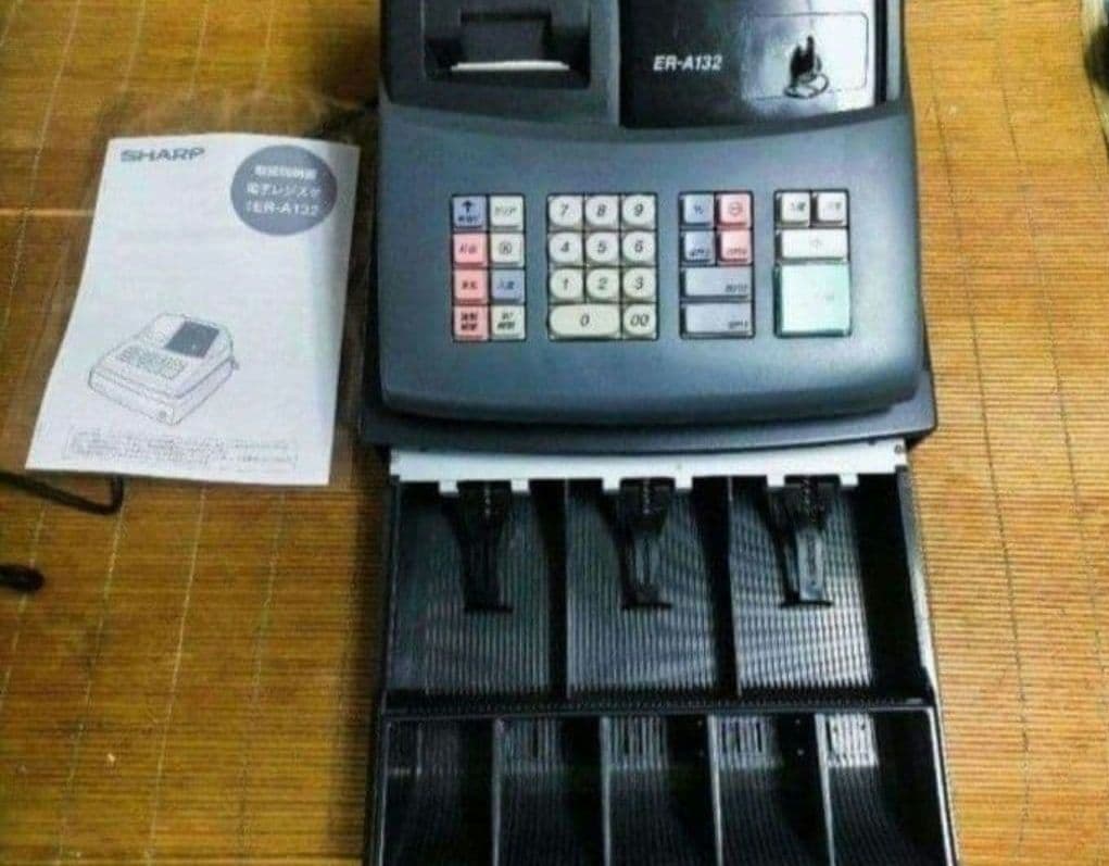 シャープレジスター　ER-A132　簡単便利特殊　送料込132654