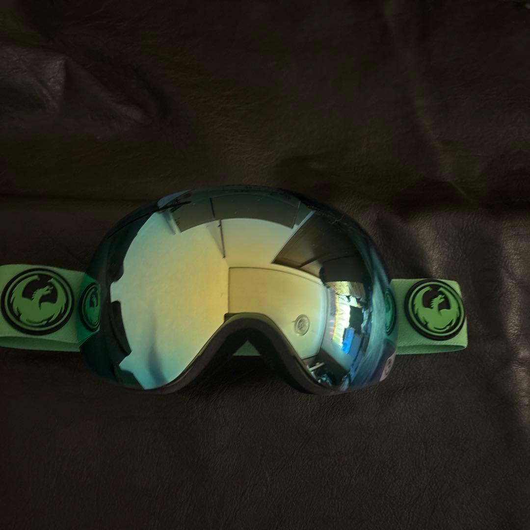 DRAGONスキースノーボード用ゴーグル ミラーレンズ仕様　交換用レンズ1枚付属