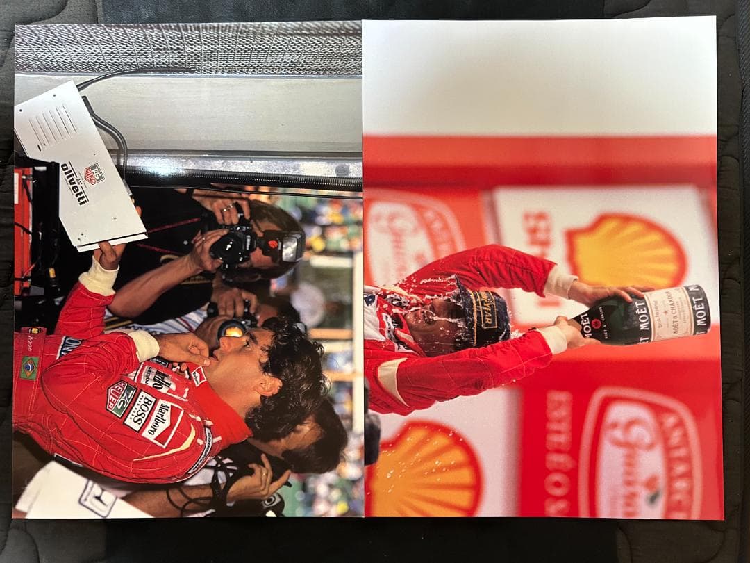 アイルトン・セナ　ポートレイト A2 (42cmx59cm) サイズ　24枚