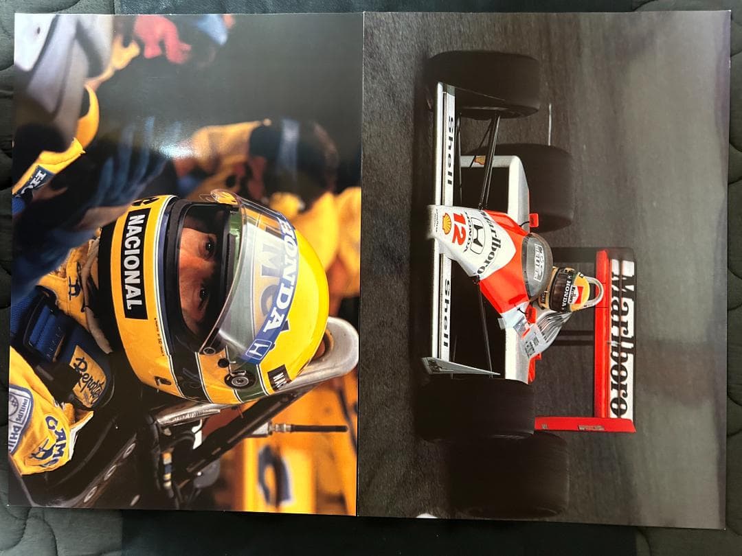 アイルトン・セナ　ポートレイト A2 (42cmx59cm) サイズ　24枚