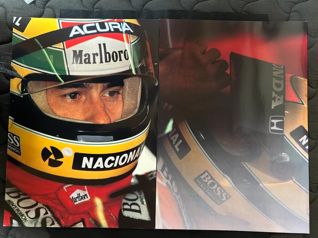 アイルトン・セナ　ポートレイト A2 (42cmx59cm) サイズ　24枚
