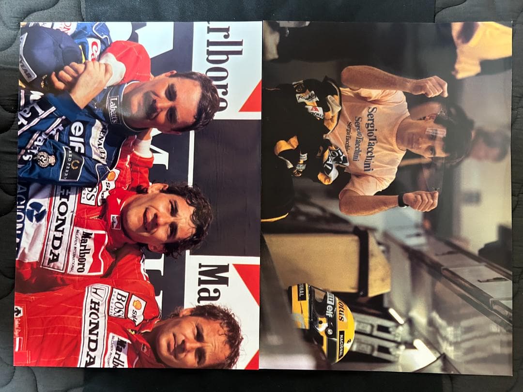 アイルトン・セナ　ポートレイト A2 (42cmx59cm) サイズ　24枚