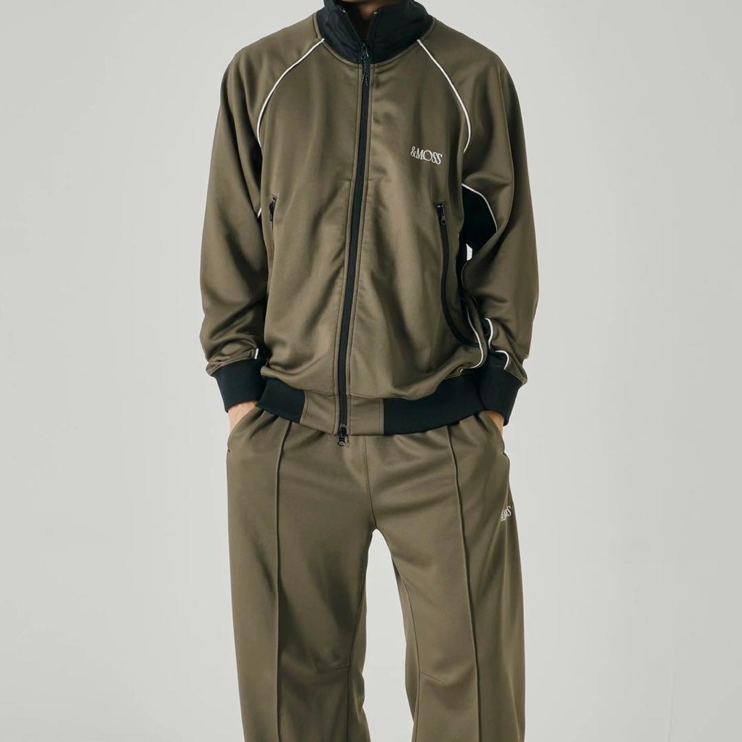 &MOSS ジャージ　ジャケット　モスグリーン　M ほぼ未使用　美品　現行品