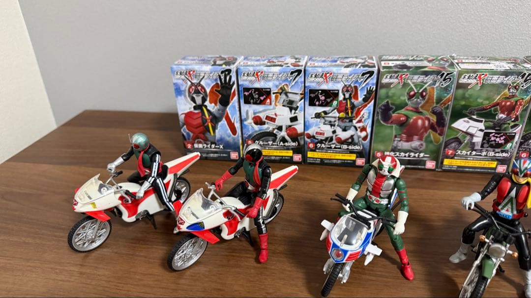 SHODO 仮面ライダー （昭和、新１号〜ＺＸ）