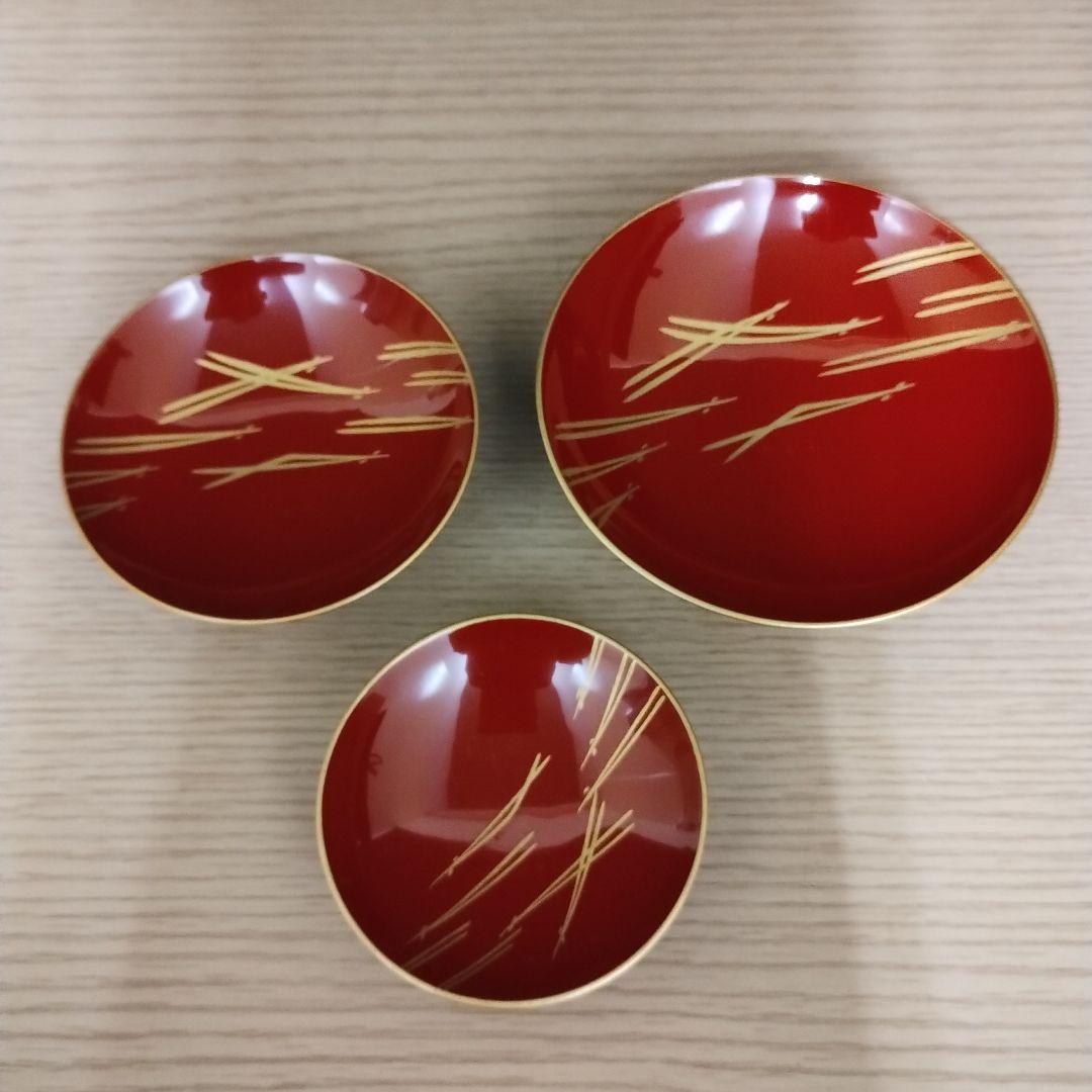 越前塗 漆塗り屠蘇器セット