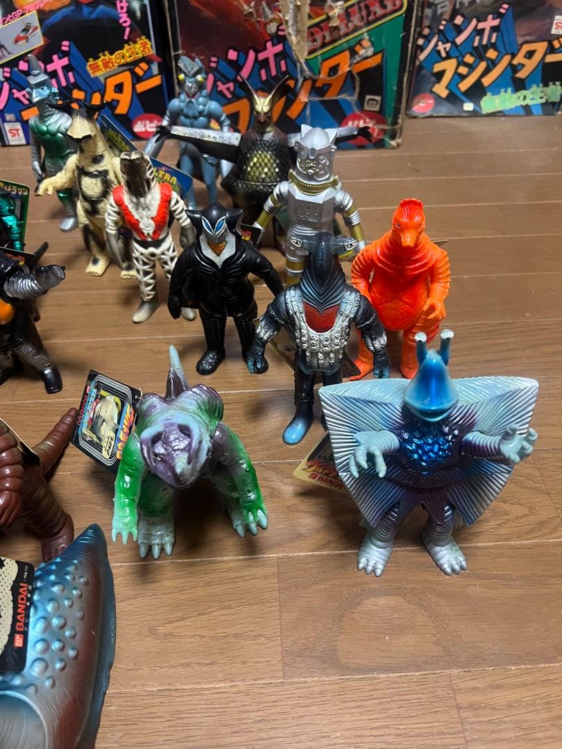 当時物！ウルトラ怪獣バンダイ初版　未使用。