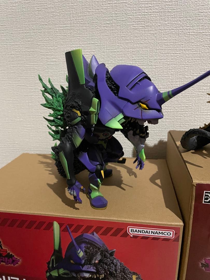 デフォリアル ゴジラ　エヴァンゲリオン 初号機　G覚醒形態　2号機　エヴァ