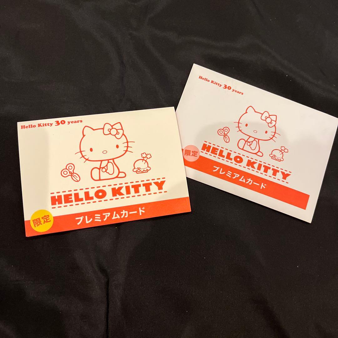 希少　サンリオ　キティ　限定　ミシン　プレミアムカード　30周年　2004