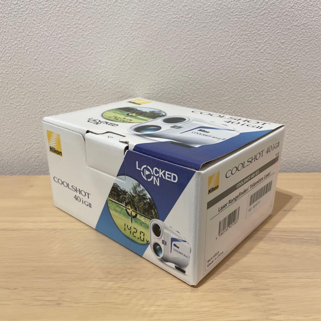 【新品未開封品】Nikon COOLSHOT 40i GII ゴルフ用距離計