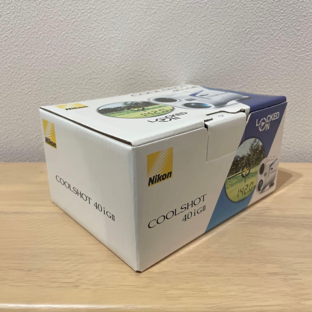 【新品未開封品】Nikon COOLSHOT 40i GII ゴルフ用距離計