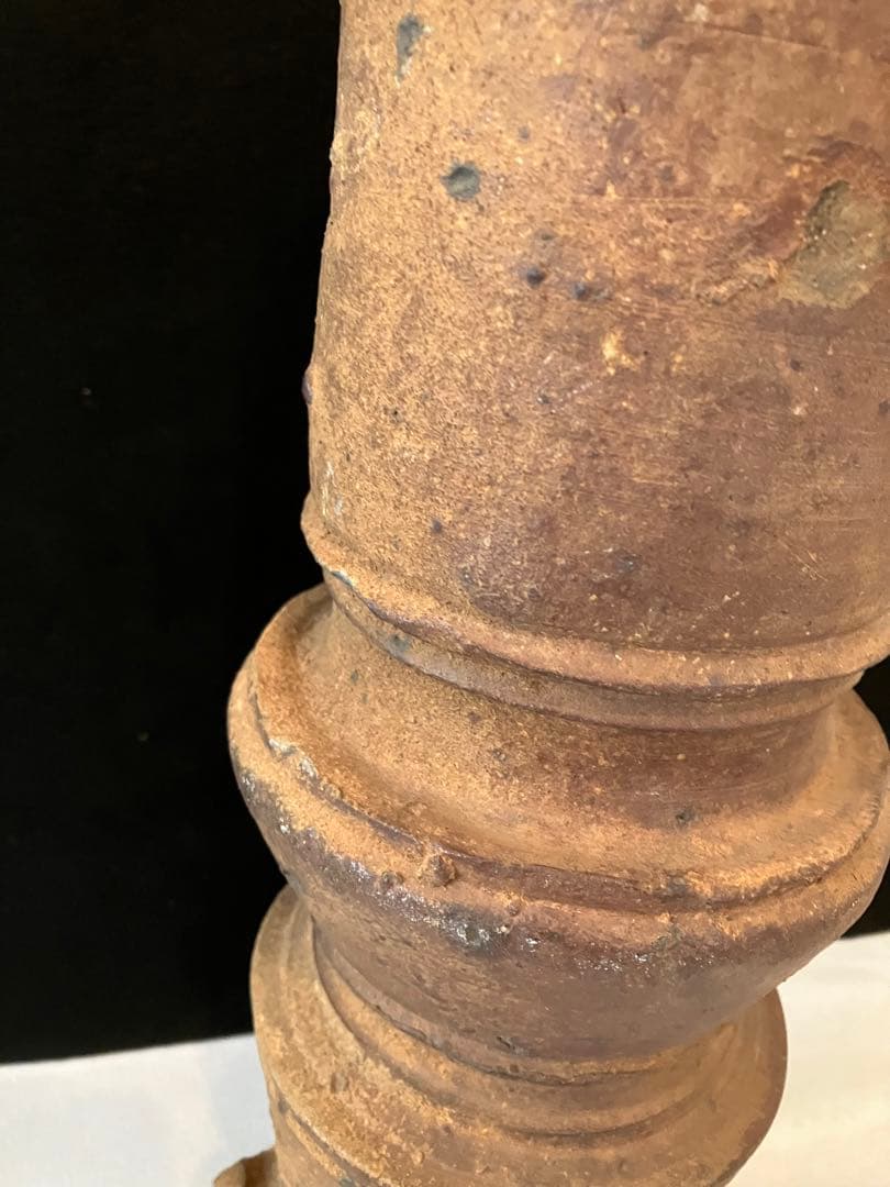 リドヴァン陶 砲弾形棟飾　保証鑑定書付