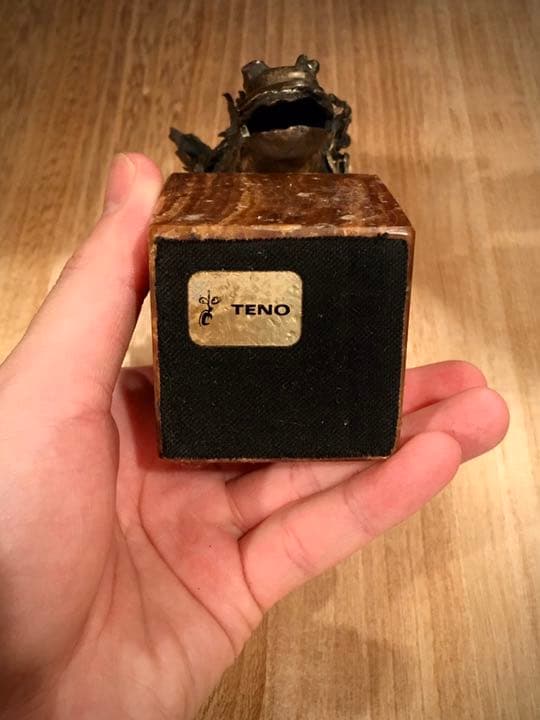 【骨董】馬の鉄製彫刻