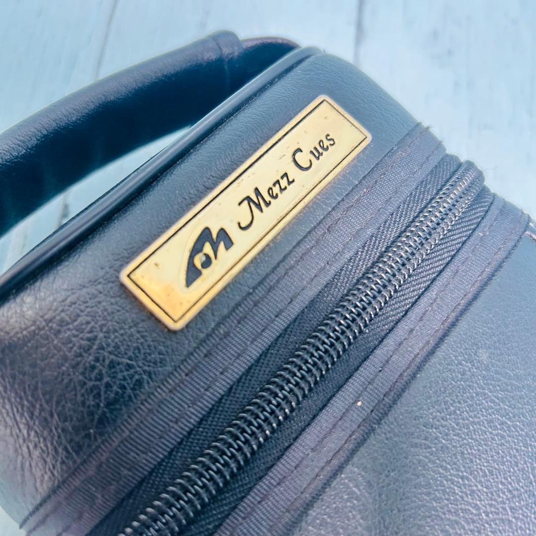 Mezz メッヅ　キューケース　ビリヤード　美品　ブラック　レザー調