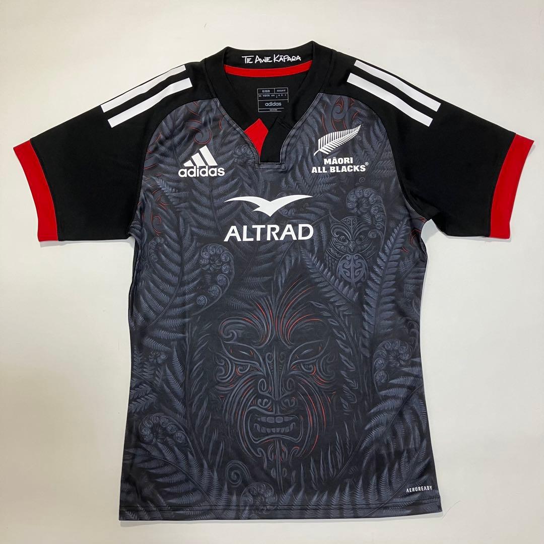 新品タグ付き adidas オールブラックス マオリ ラグビー ジャージ　M