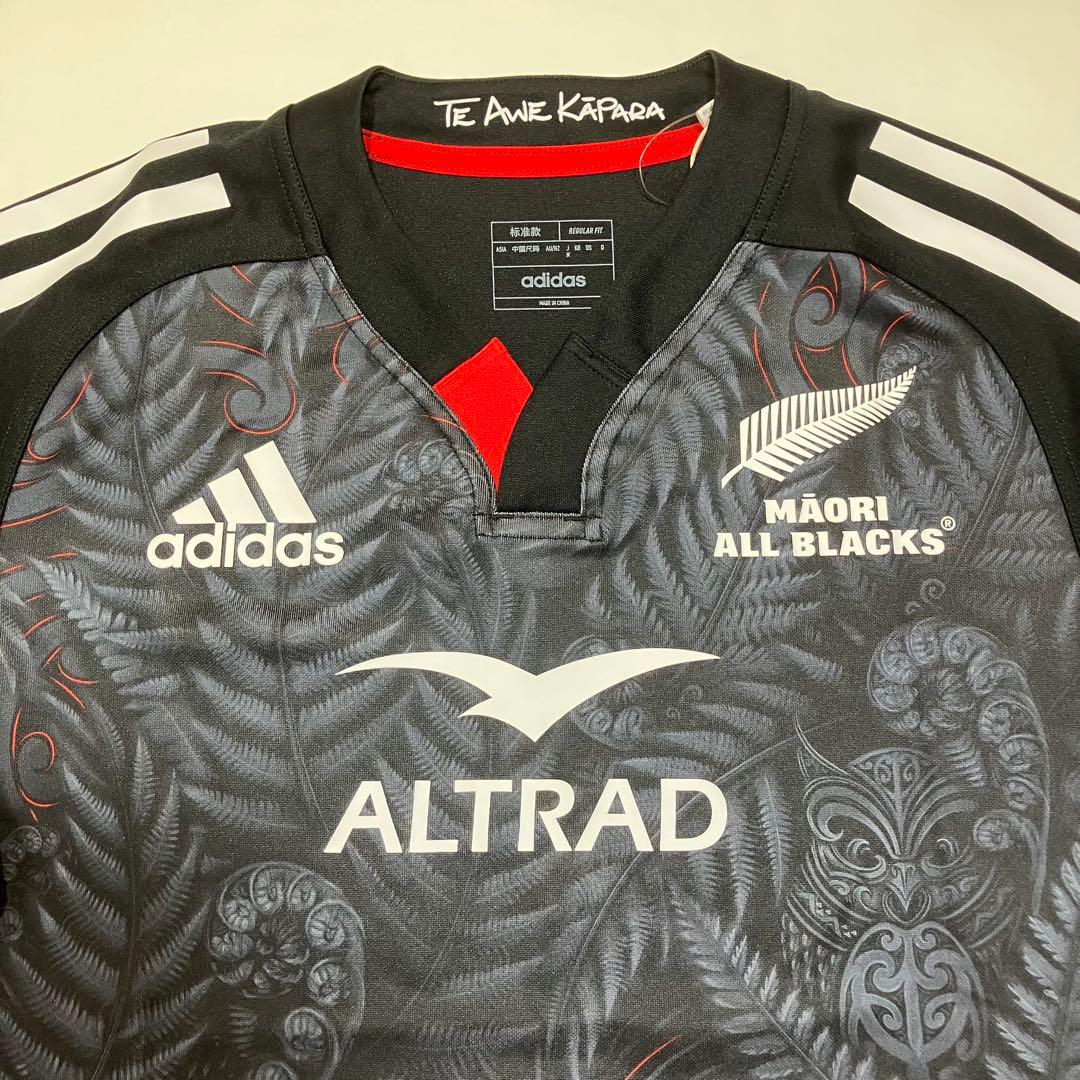 新品タグ付き adidas オールブラックス マオリ ラグビー ジャージ　M