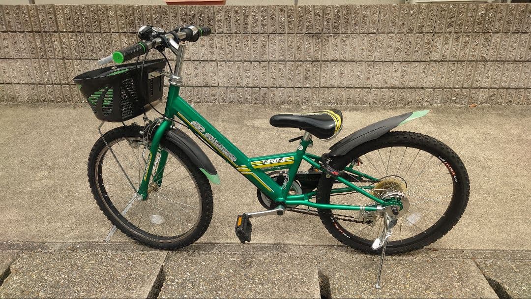 22インチ　6段切替　自転車　子供用　【引取り専用】