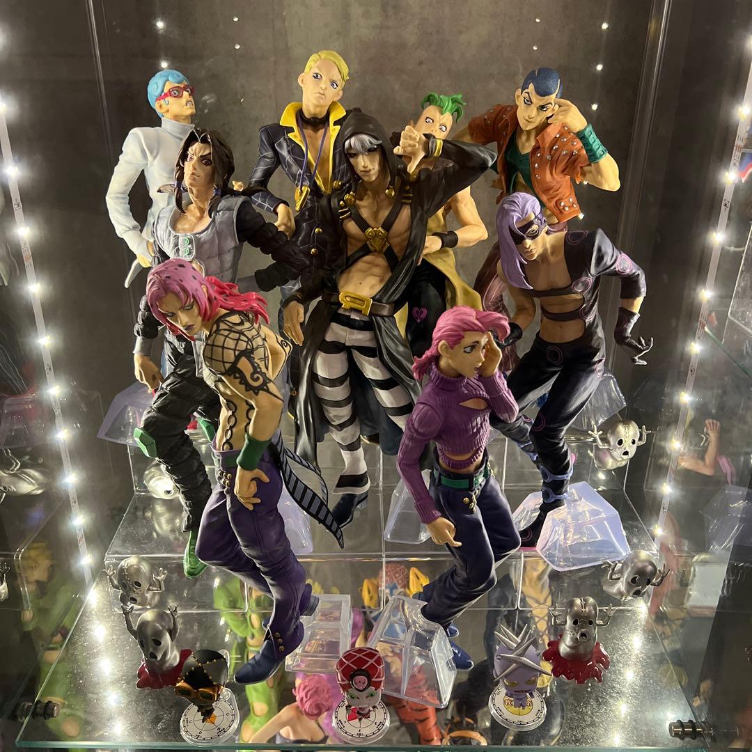 一番くじ　ジョジョの奇妙な冒険　GOLDEN WIND フィギュア コンプ