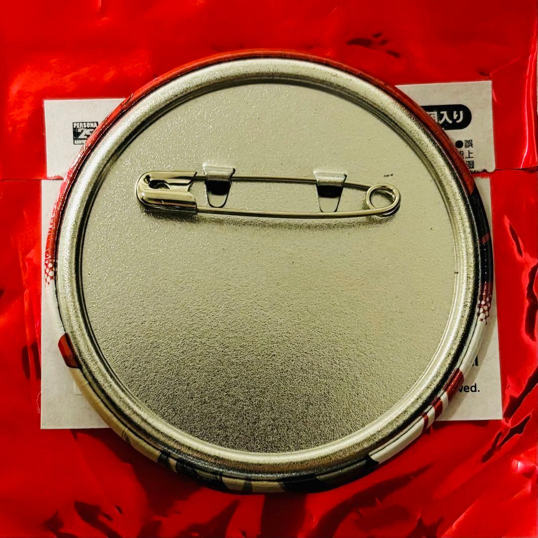 ペルソナ 25th 大展覧会 所沢 サクラタウン 缶バッジ 明智吾郎 クロウ