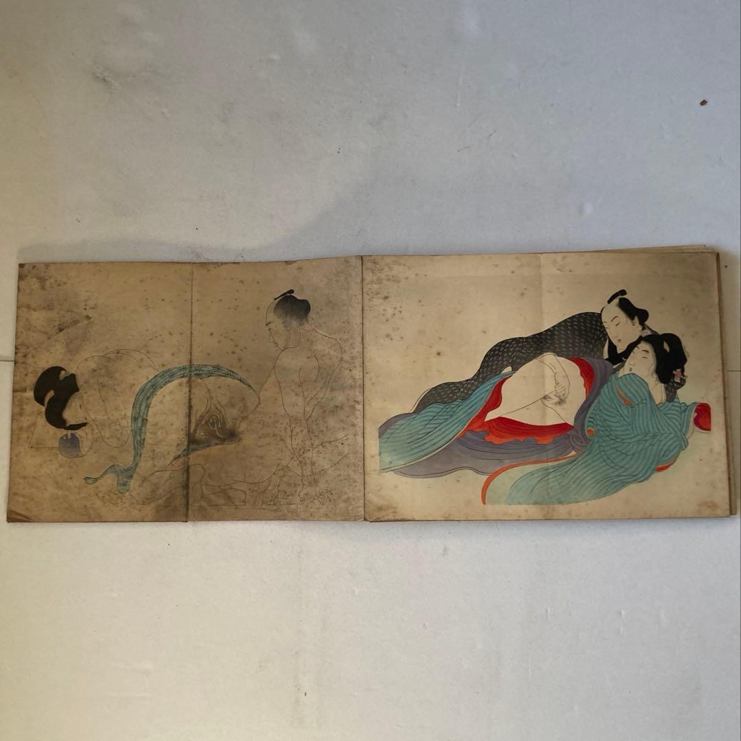 浮世絵 春画 レトロ 骨董 明治