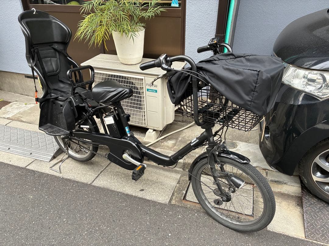 電動アシスト自転車 チャイルドシート付き　説明書あり