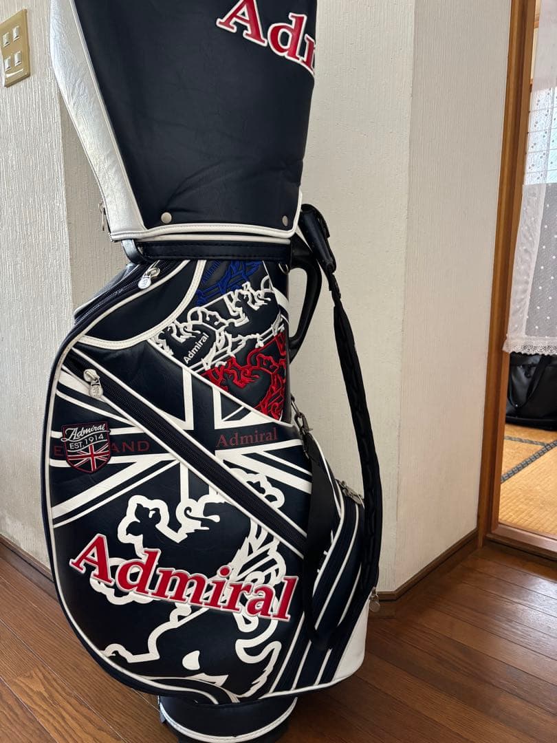 Admiral ゴルフバッグ・キャディバッグ ネイビー