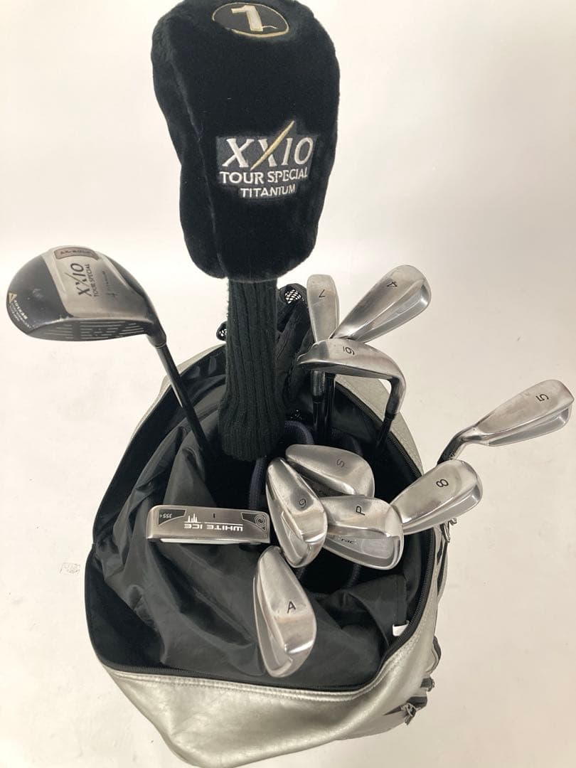 レフティ　セット　テーラーメイドアイアン9本　ゼクシオ2本　オデッセイパター