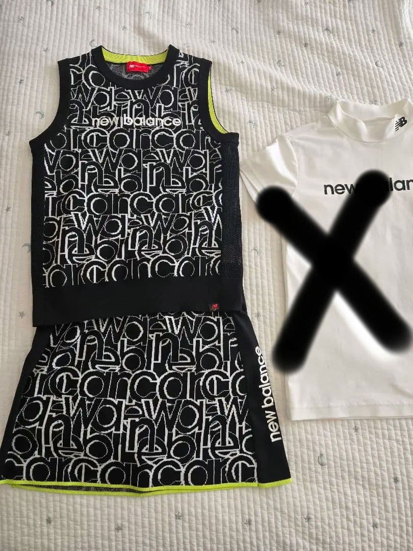 new balance ゴルフウェアセットアップ