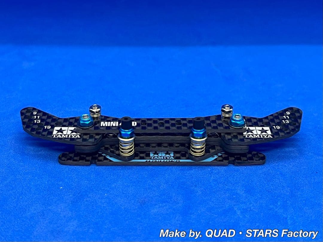 【ミニ四駆・MS用】2軸ATピボット＋1軸リヤアンカー＋お辞儀防止プレート