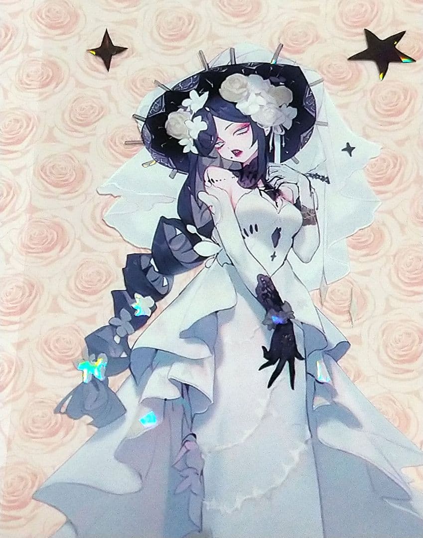 廃盤品✩J1063＃慕纱礼(贝壳光)目境幽冥切売り海外人物マステ女の子AIマステ