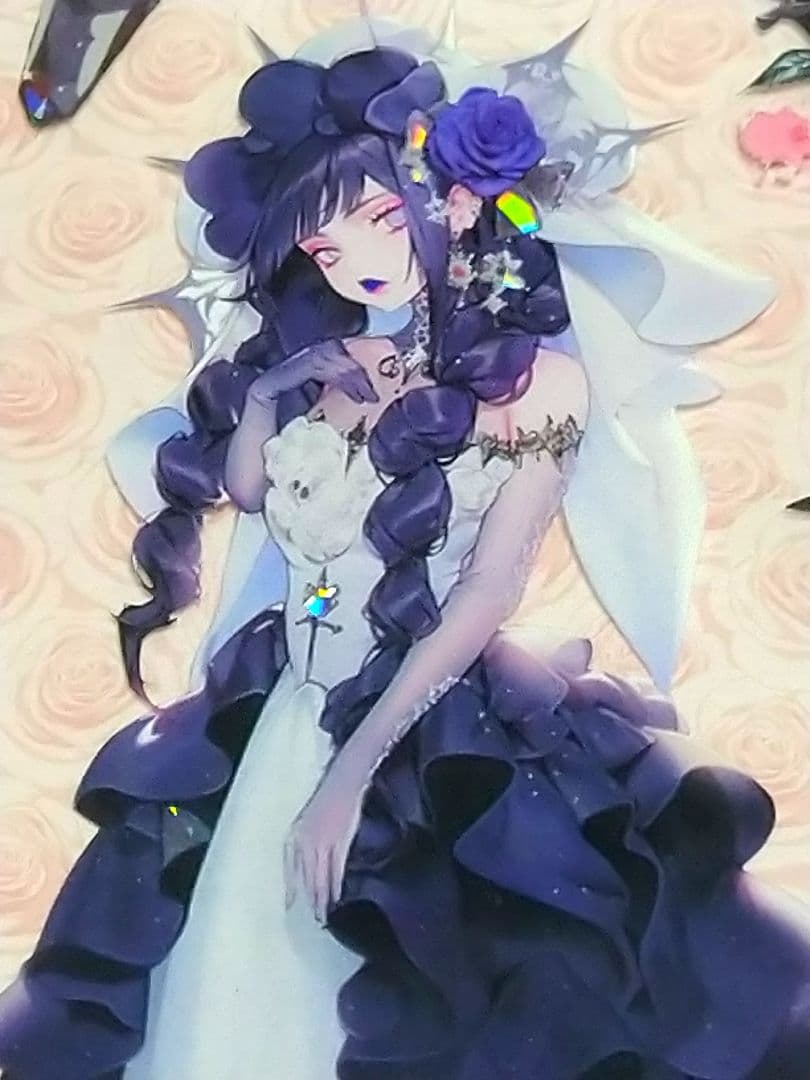 廃盤品✩J1063＃慕纱礼(贝壳光)目境幽冥切売り海外人物マステ女の子AIマステ