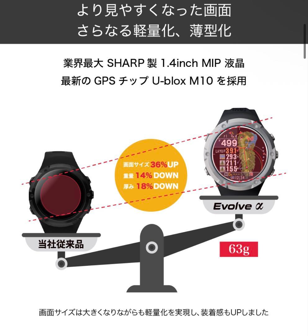 Evolve α ホワイト