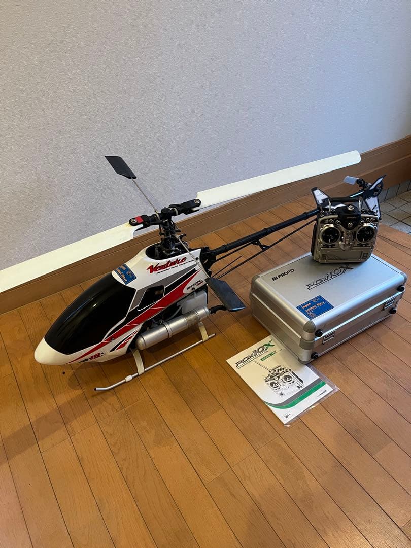 ラジコン　ヘリ　エンジン　ベンチャー　プロポ　セット
