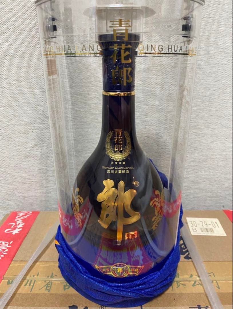 白酒　青花郎酒　53° 6本原箱+1本