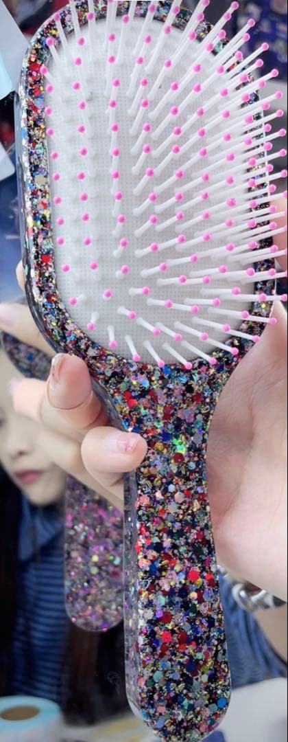 王一博 超大レジンエアークッション付きヘアブラシ　9点セット❣️確認用0109