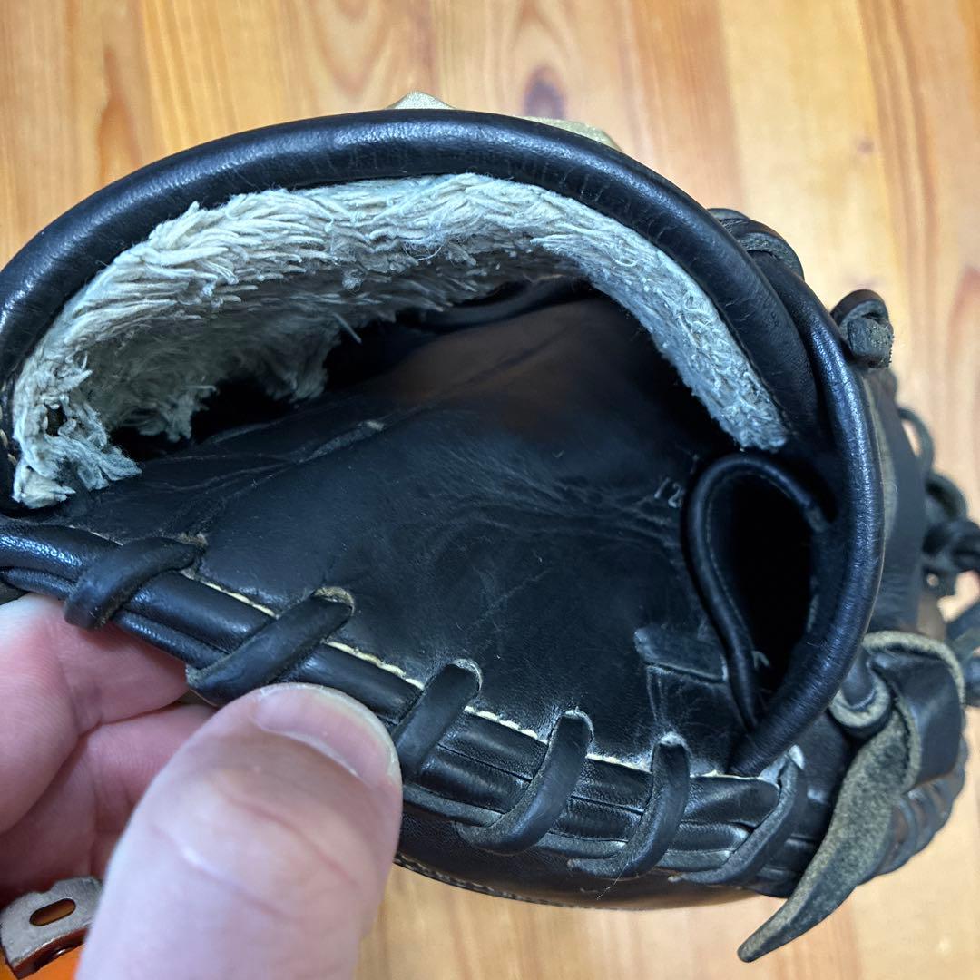 右投げ　Mizuno キャッチャーミット 黒