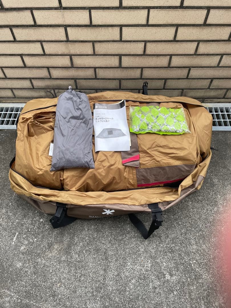 ⭐︎ peak ⭐︎エントリー2ルームエルフィールド⭐︎設営２回のみ！⭐︎