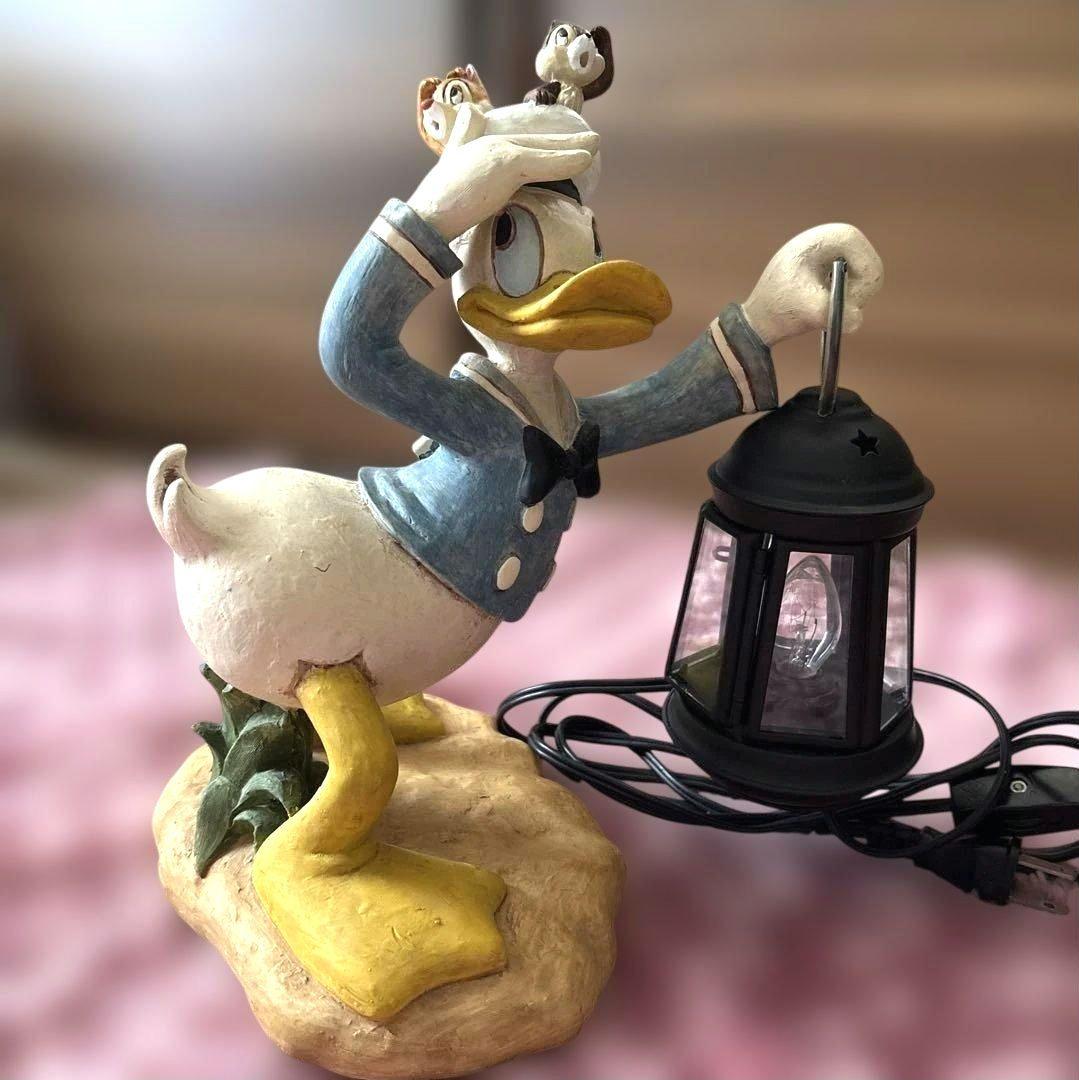 【ドナルド ダック チップとデール】 インテリアライト テーブルランプ