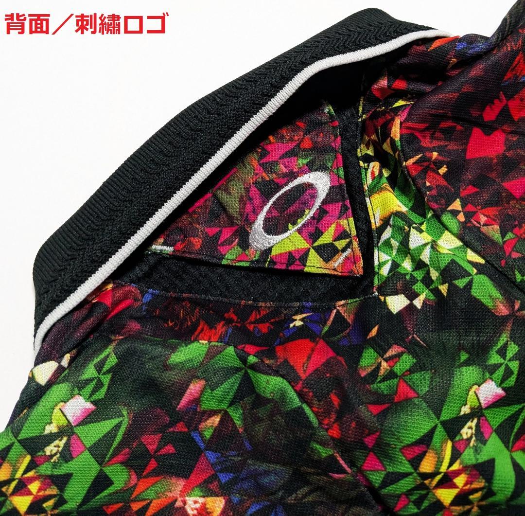 新品 オークリー スカル 上下セット 半袖ポロシャツ ゴルフショーツ 黒 メンズ