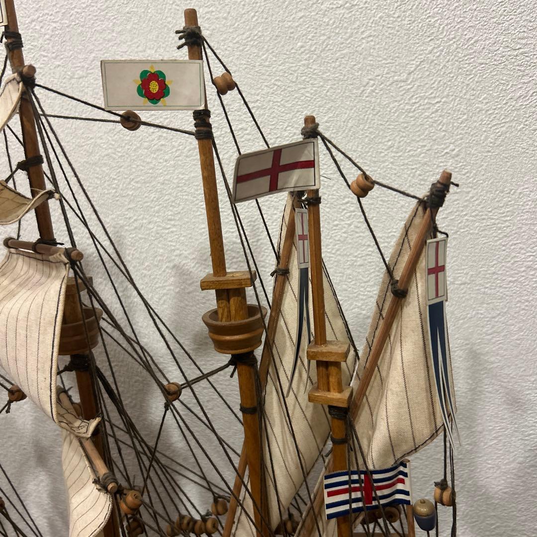 revenge ガレオン船　イギリス　帆船　ボート　ビンテージ　アンティーク