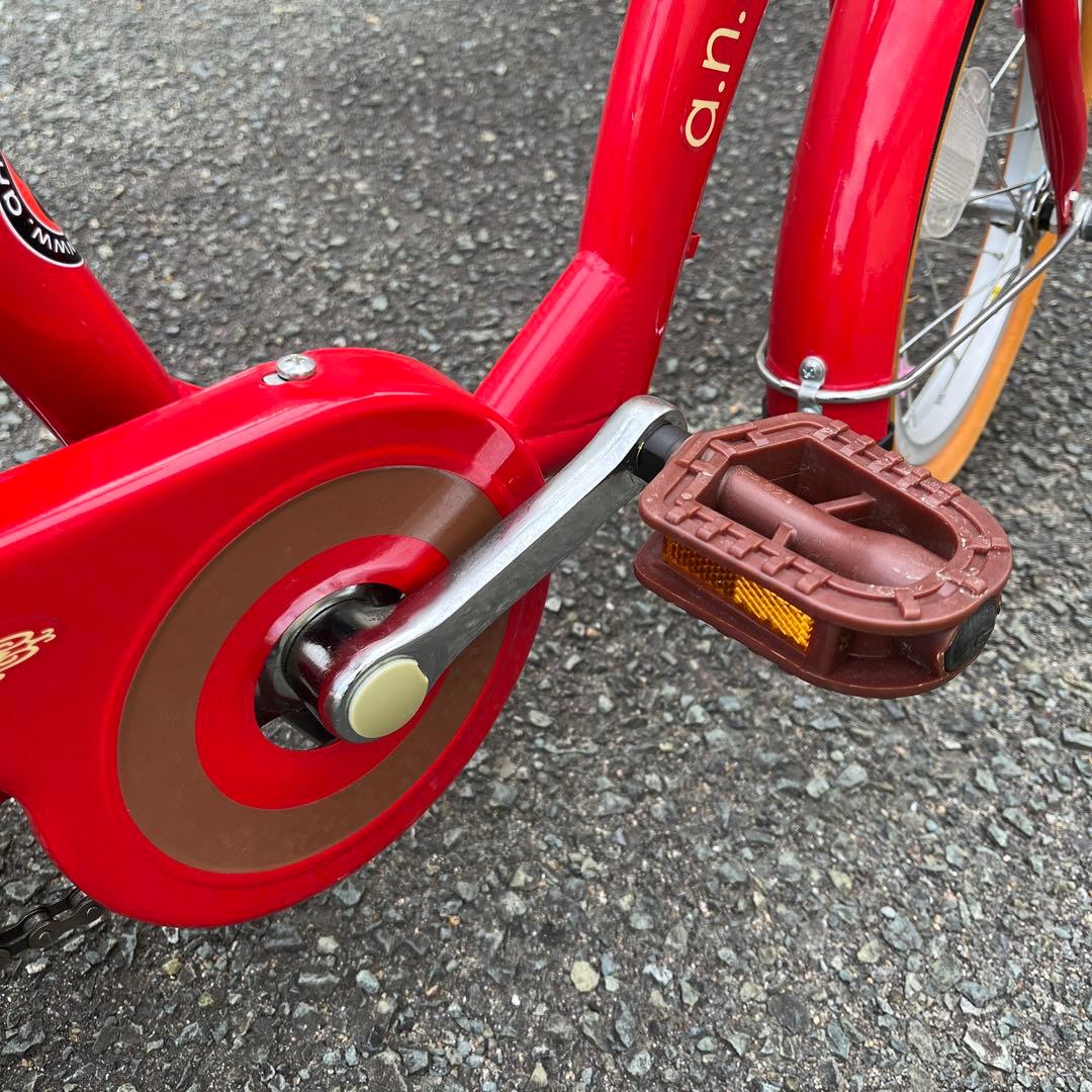 自転車子供用(幼児用) 赤 14インチ 【発送】